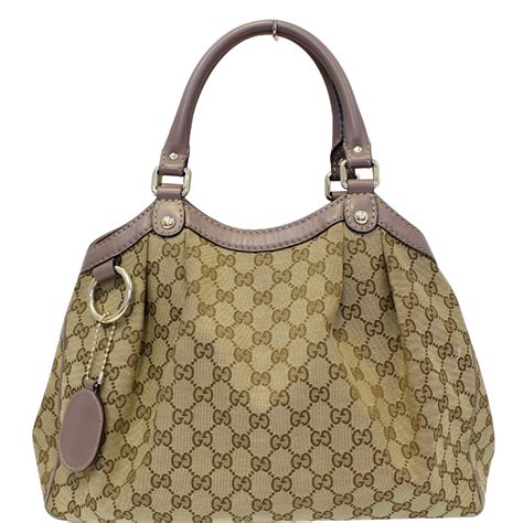 gucci tote canvas bag|Gucci canvas bag sale.